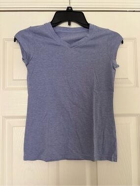 Copper Key Light Lavender V-Neck Short Sleeve Tee